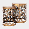 Rudebekia Accent Table Set of 2