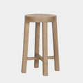 Brahma Wood Seat Counter Stool