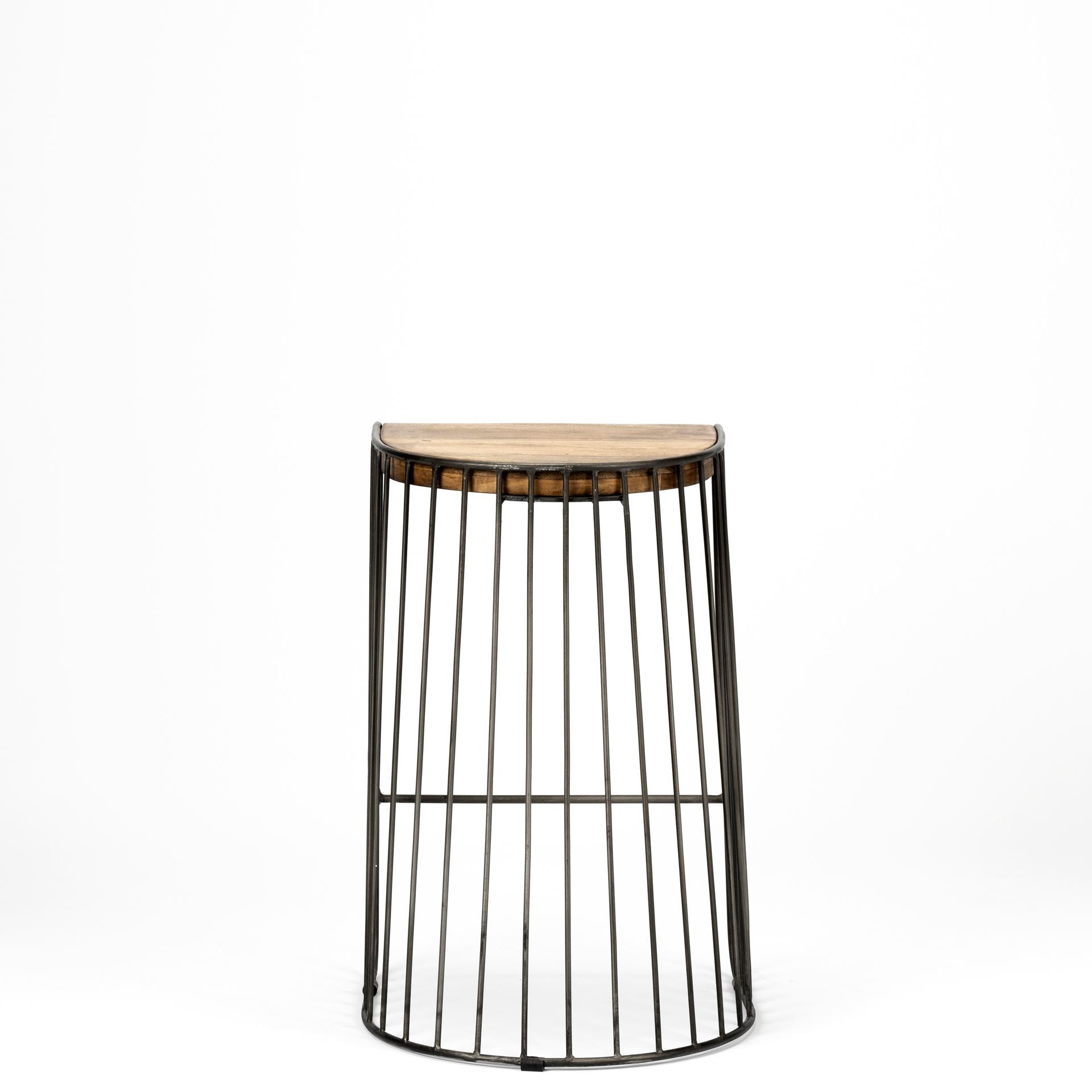Seagram Wood Seat Bar/Counter Stool