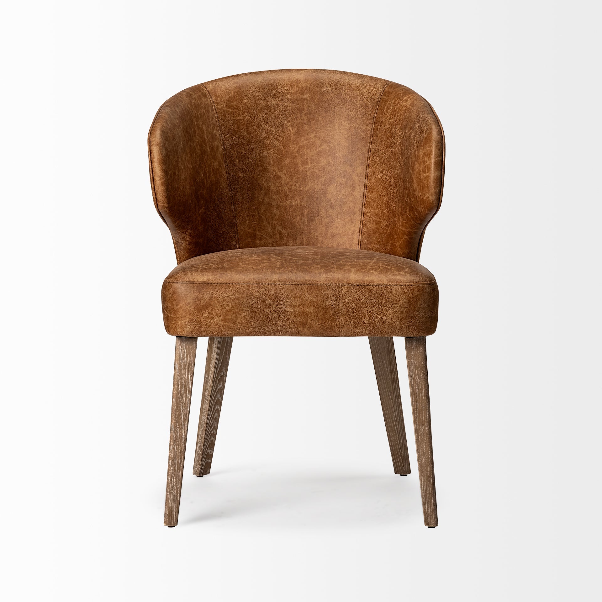 Niles Faux Leather Contract-Grade Dining Chair