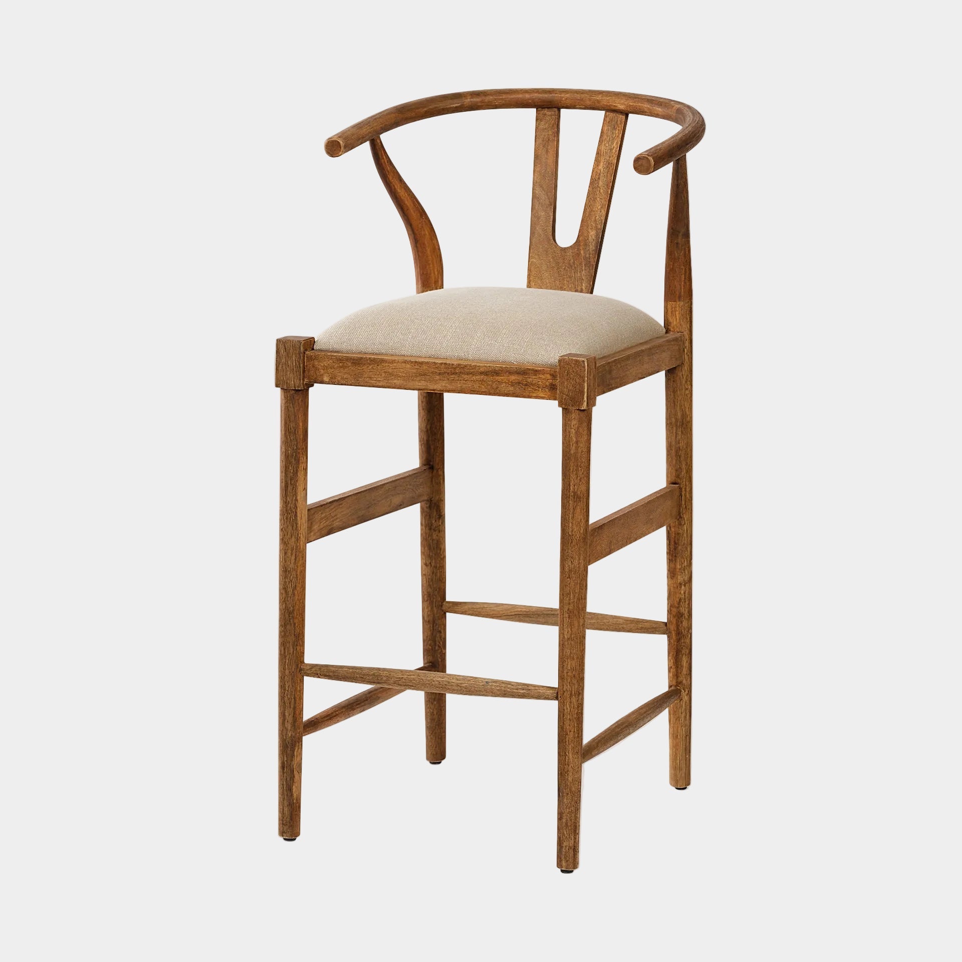 Trixie Upholstered Seat Bar Stool