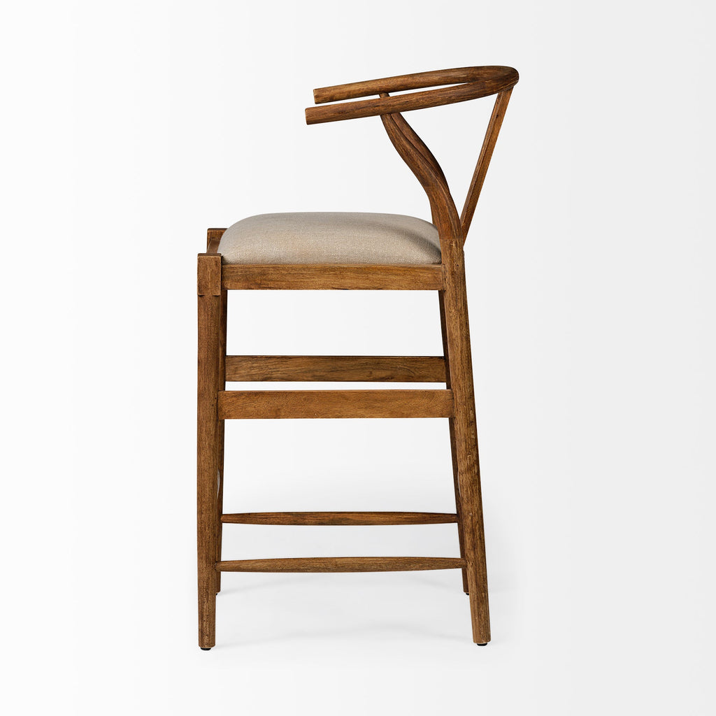 Trixie Upholstered Seat Bar Stool