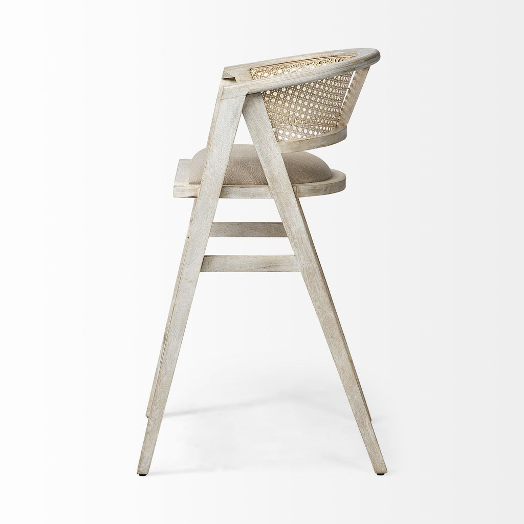 Tabitha Upholstered Seat Bar/Counter Stool