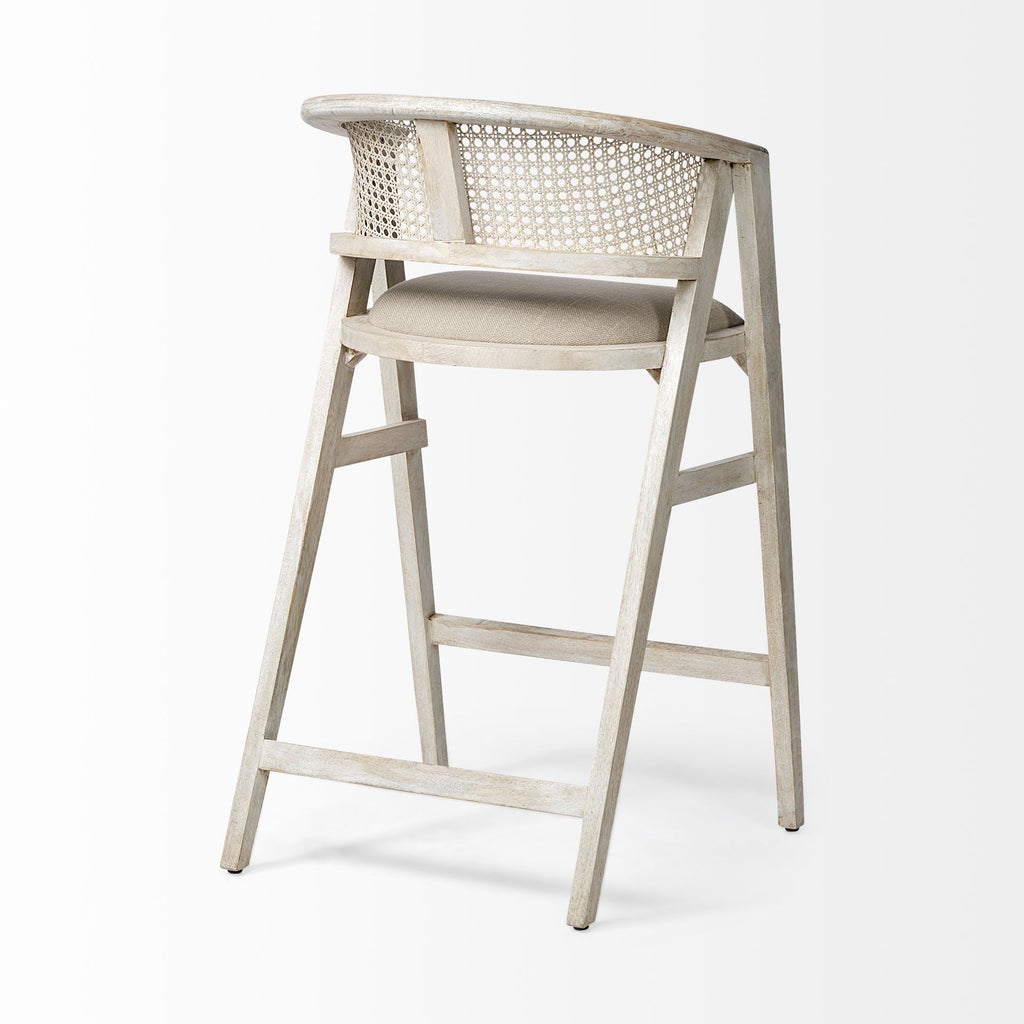 Tabitha Upholstered Seat Bar/Counter Stool