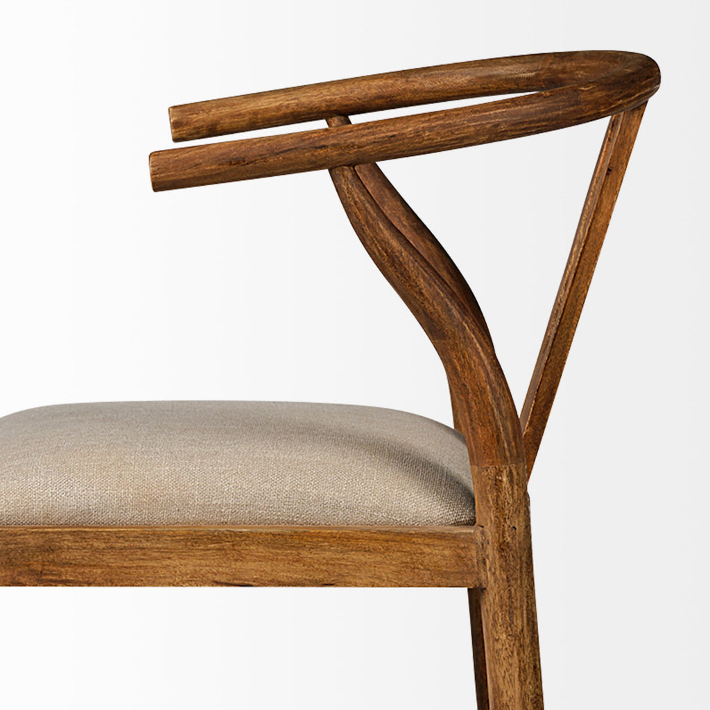 Trixie Upholstered Seat Bar Stool