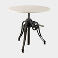 Emslie 30" Round Marble Dining Table
