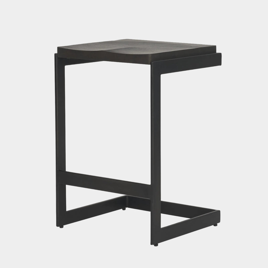 Kiran Wood Seat Bar/Counter Stool