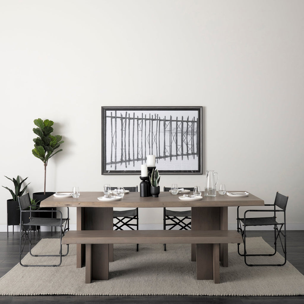 Direttore Leather Folding Dining Chair