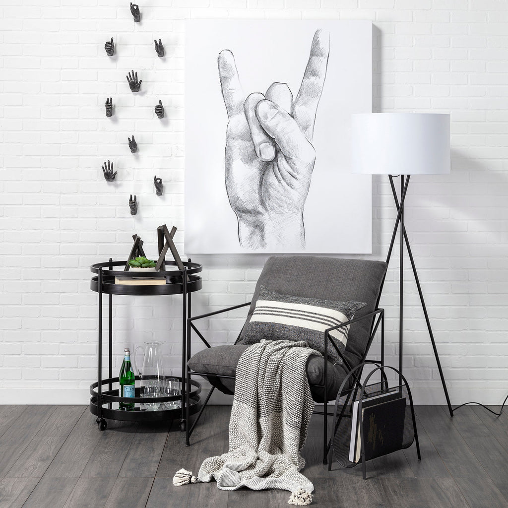 Leonidas Upholstered Accent Chair