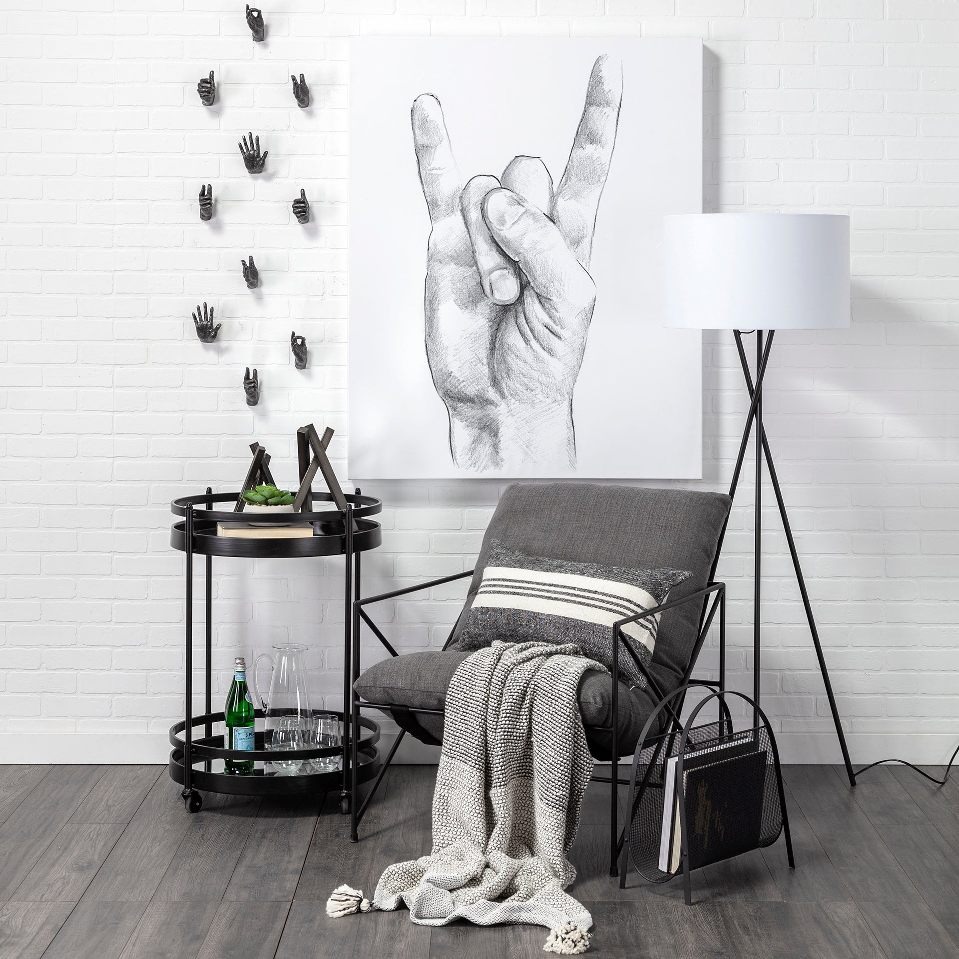 Leonidas Upholstered Accent Chair