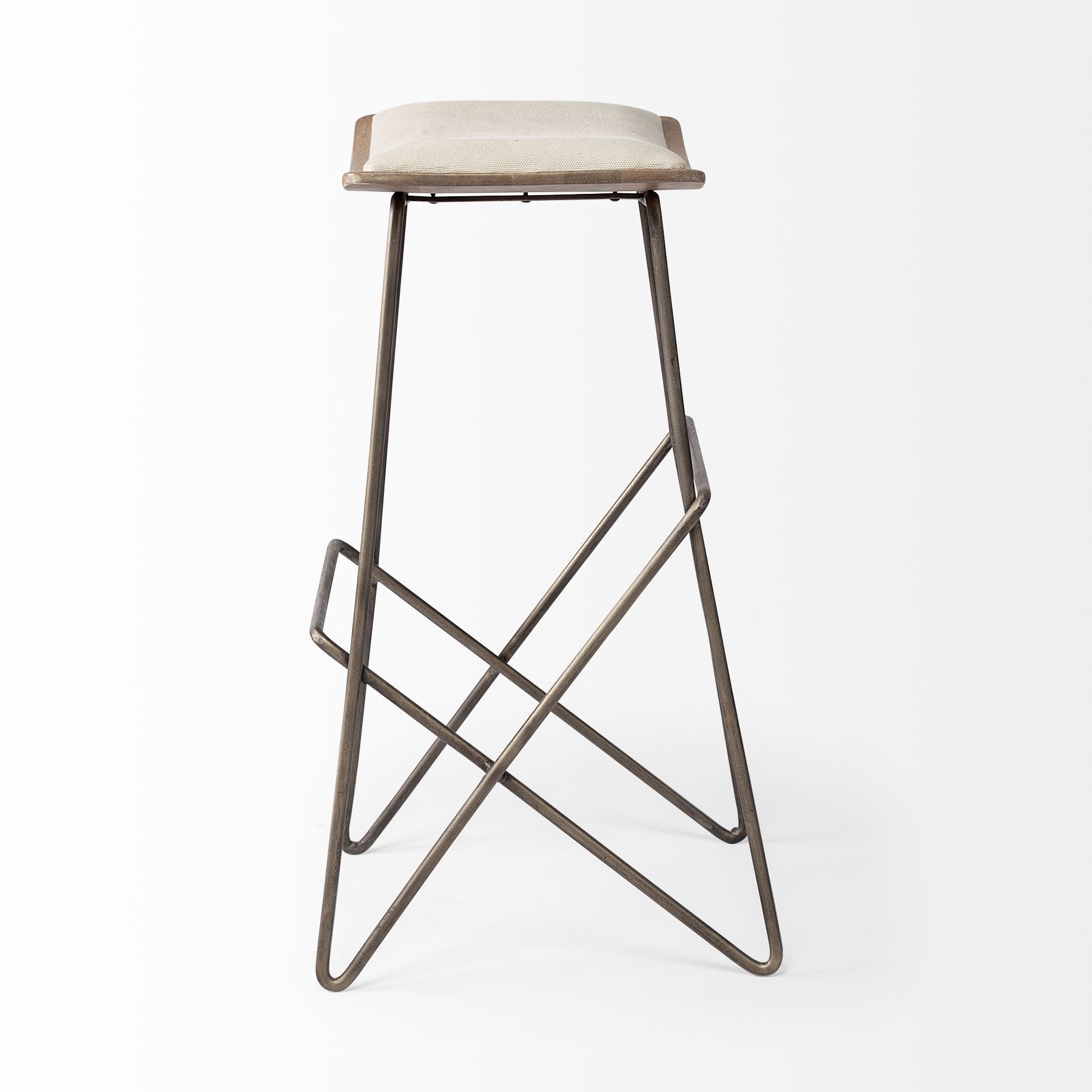 Katniss Fabric Seat Stool