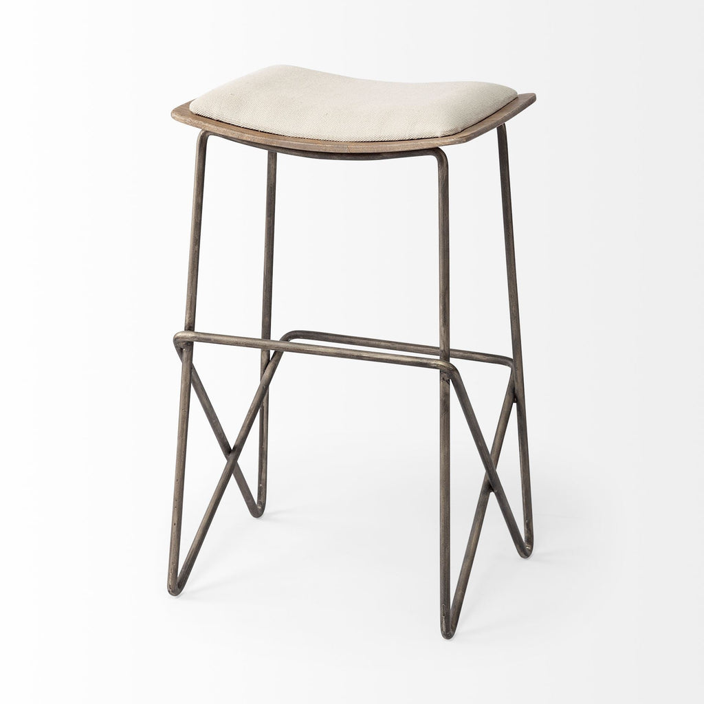 Katniss Fabric Seat Stool