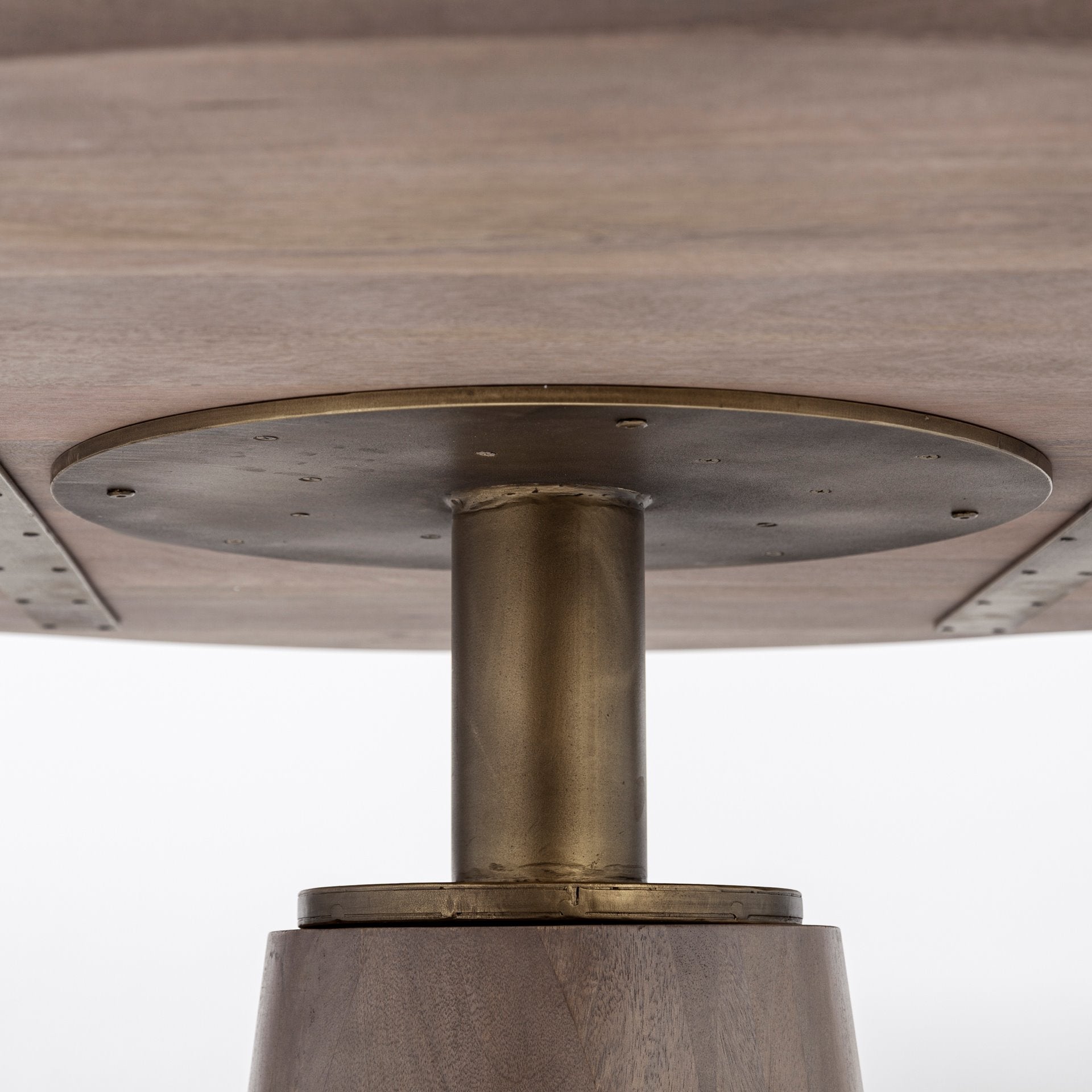Maxwell 54" Round Wood Dining Table