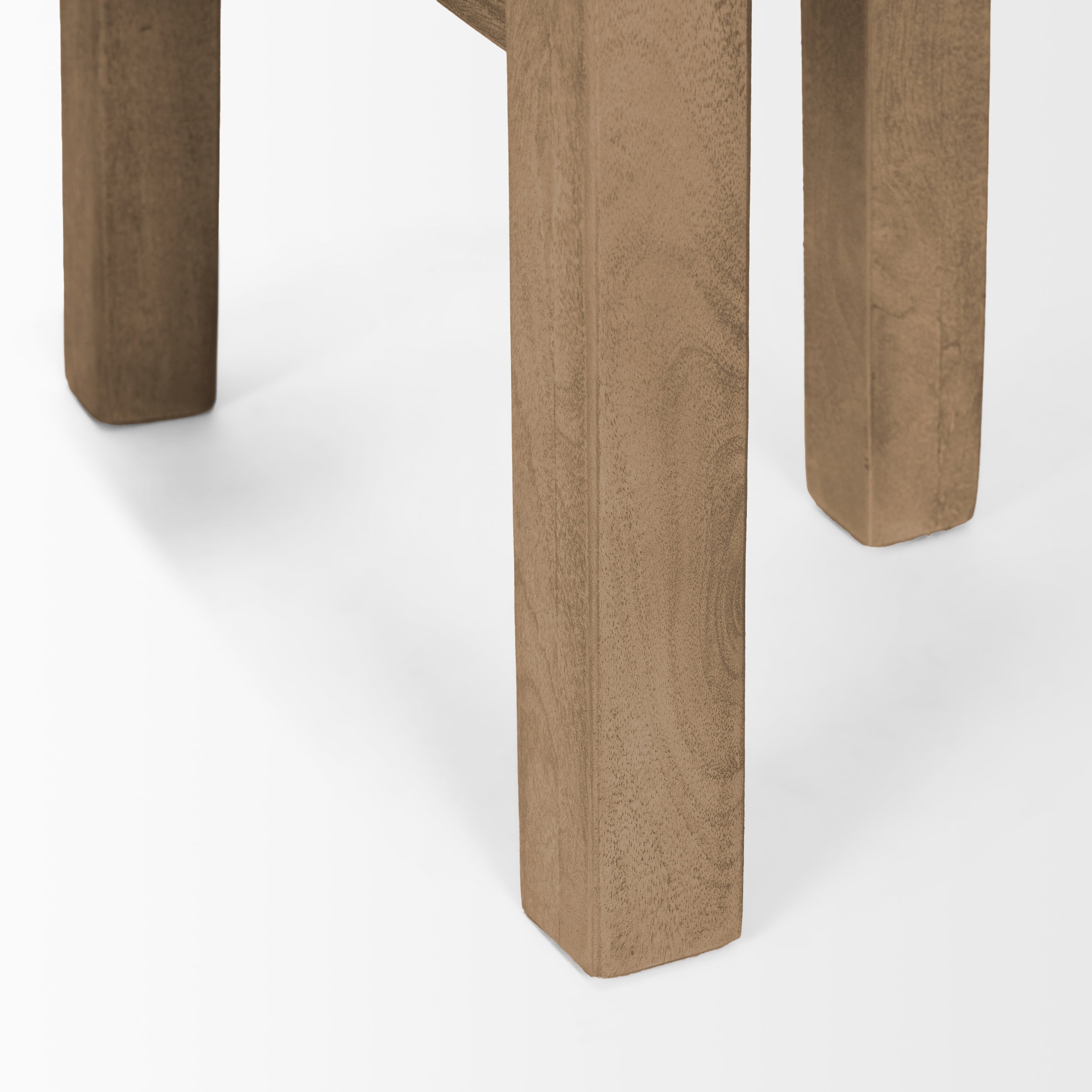 Brahma Wood Seat Bar Stool