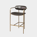 Parker Faux Leather Seat Counter Stool