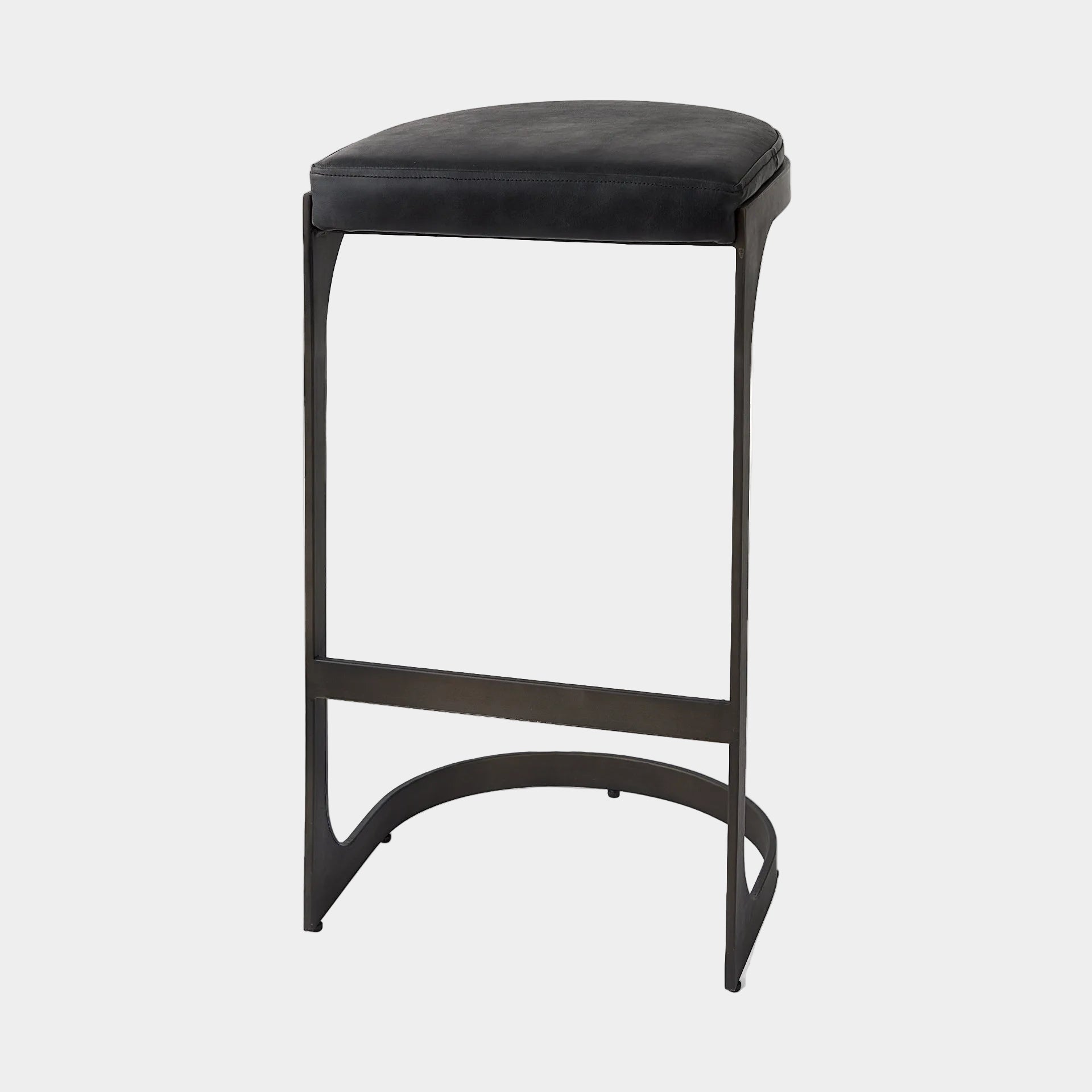 Tyson Leather Seat Stool