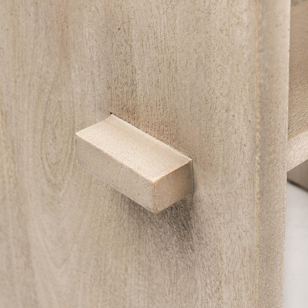 Aida Wood Seat Bar Stool