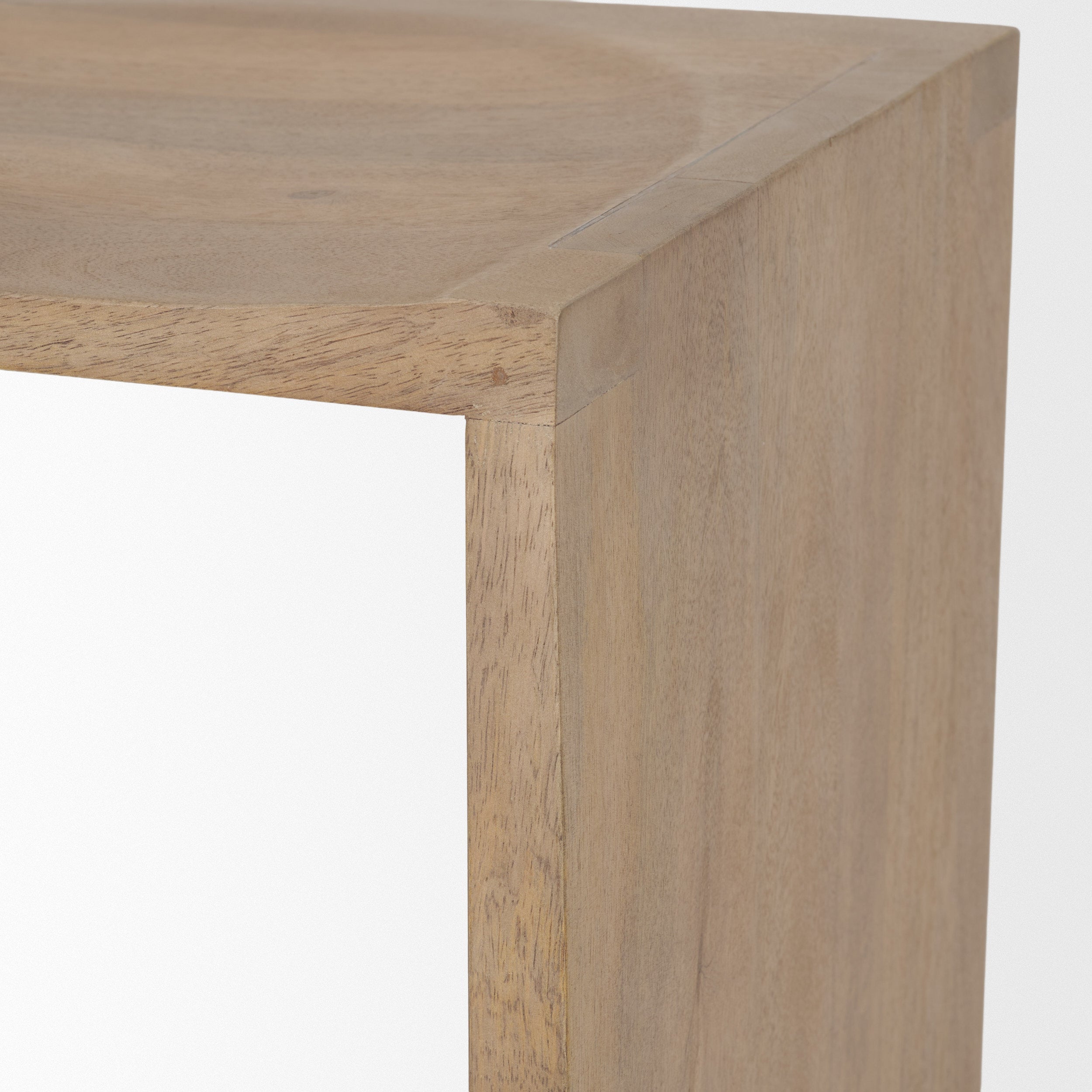 Aida Wood Seat Counter Stool
