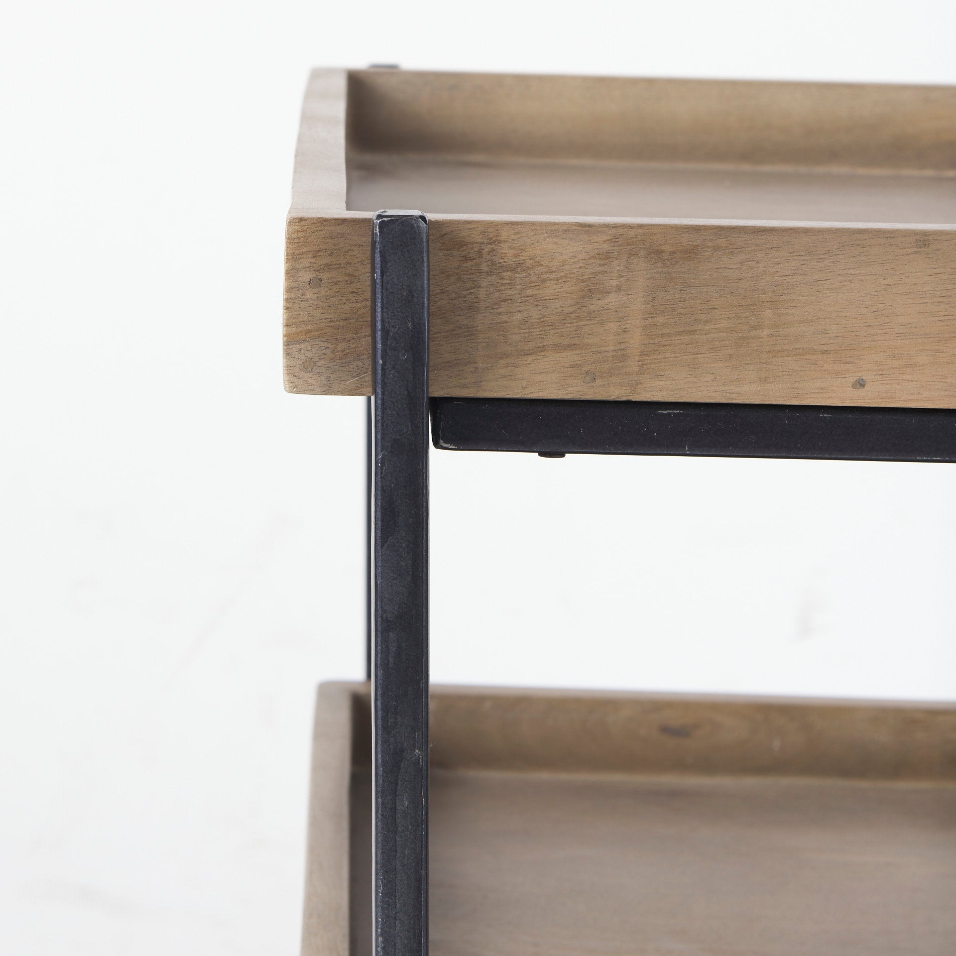 Trey Wood Accent Table