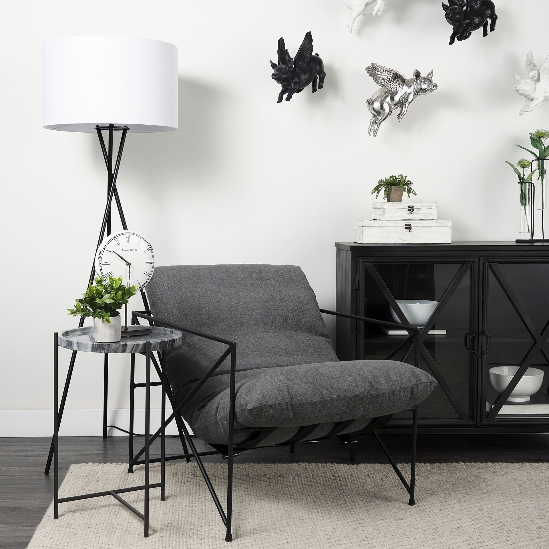 Leonidas Upholstered Accent Chair