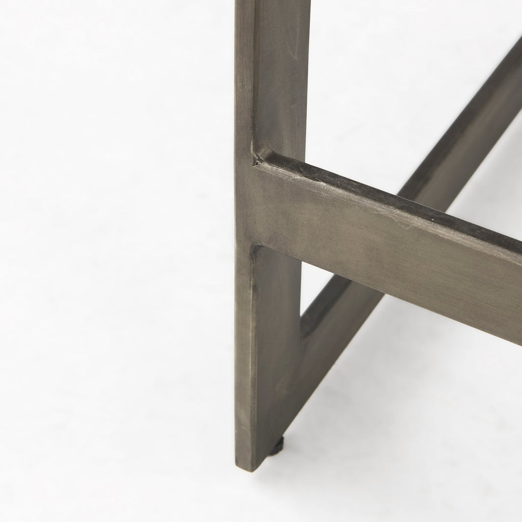Kiran Wood Seat Bar/Counter Stool
