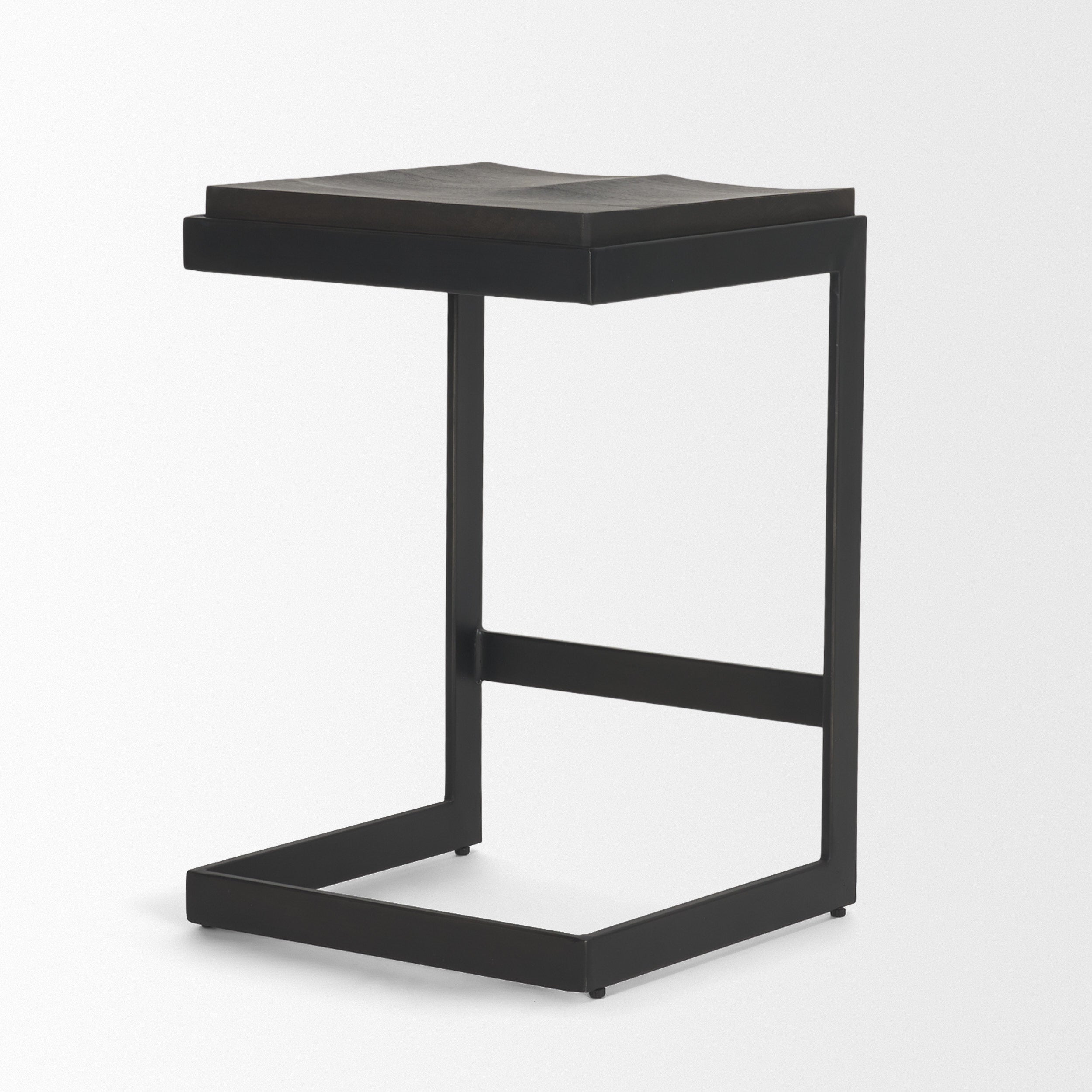 Kiran Wood Seat Bar/Counter Stool