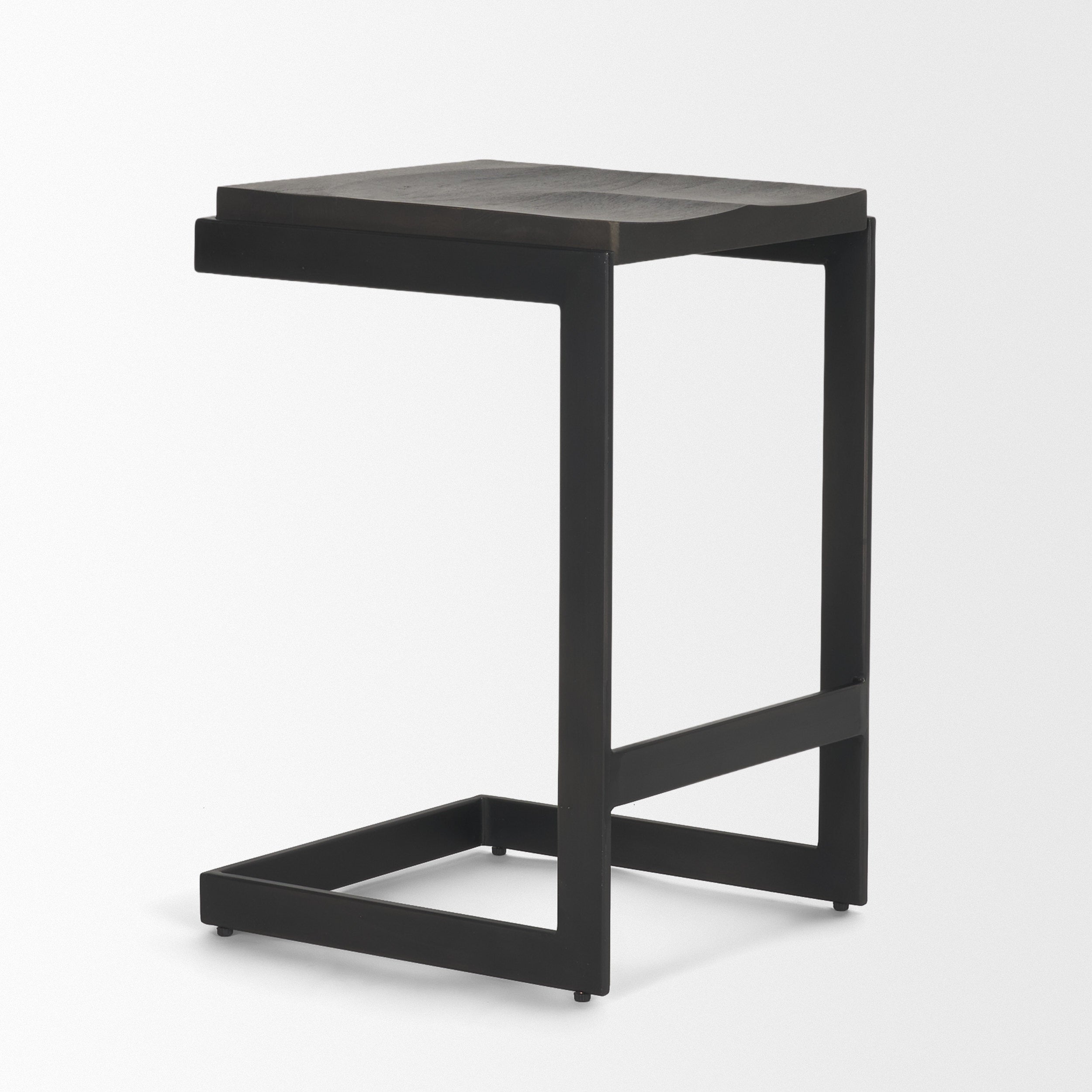 Kiran Wood Seat Bar/Counter Stool