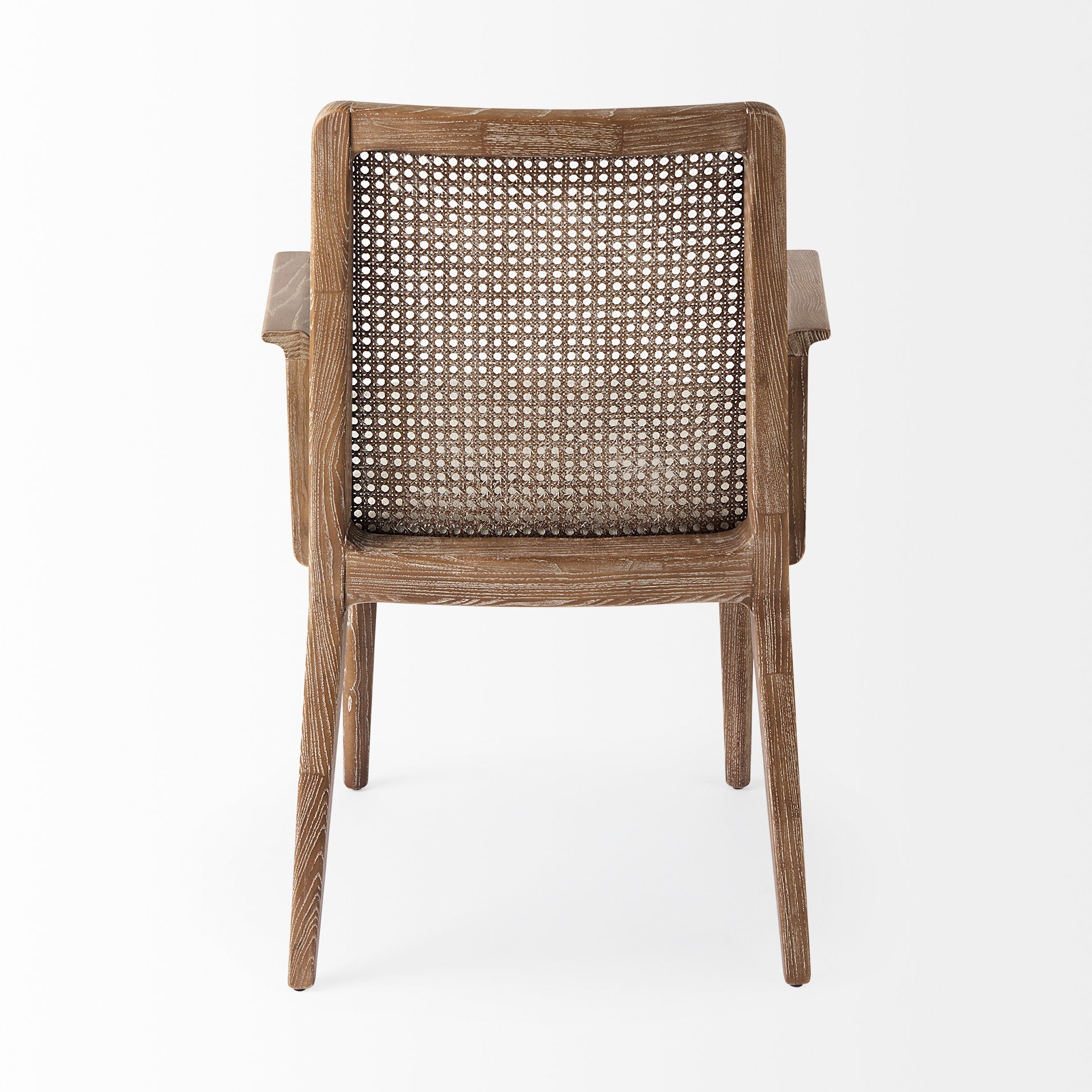 Clara Light Brown Cane Back Dining Chair