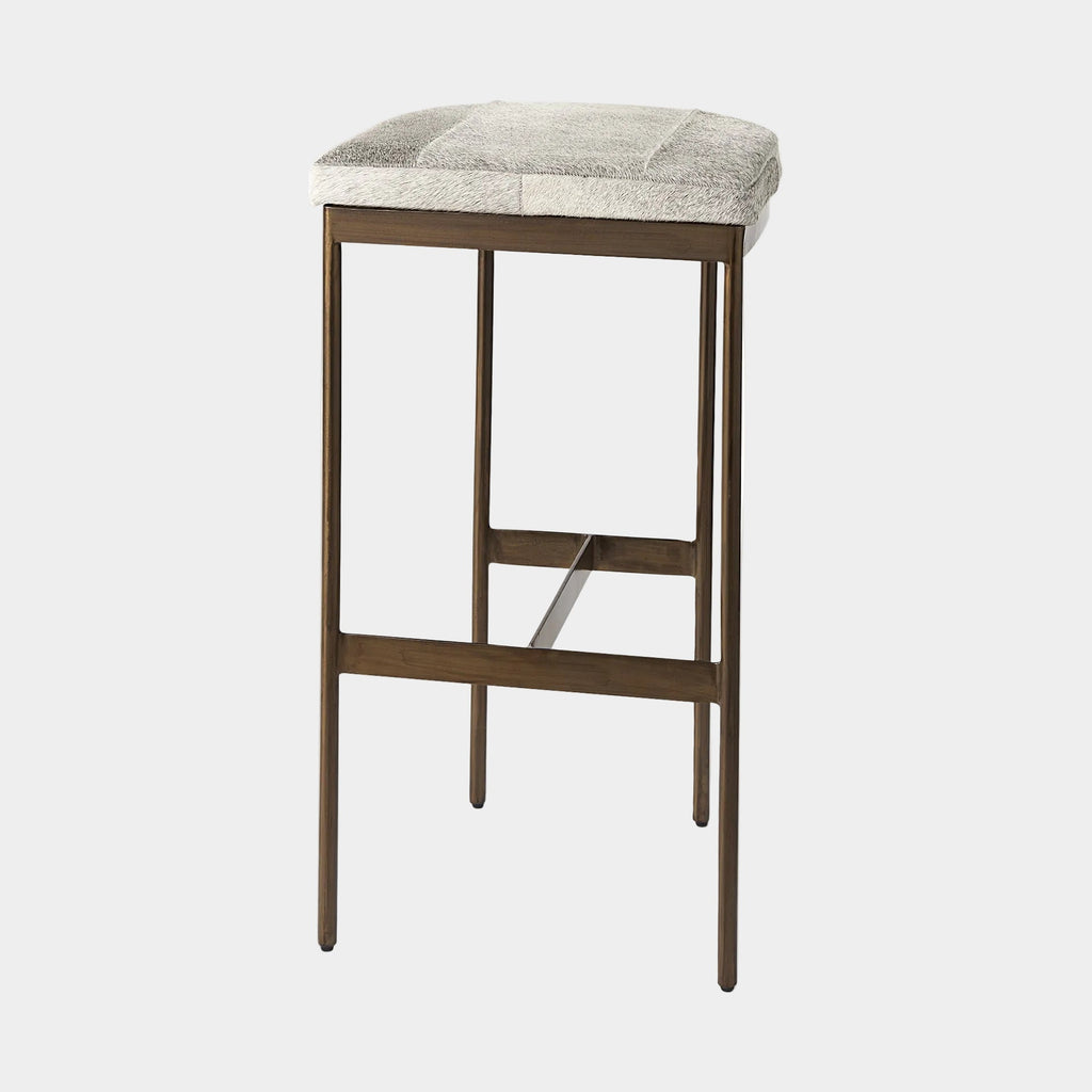 Millie Leather Seat Bar/Counter Stool