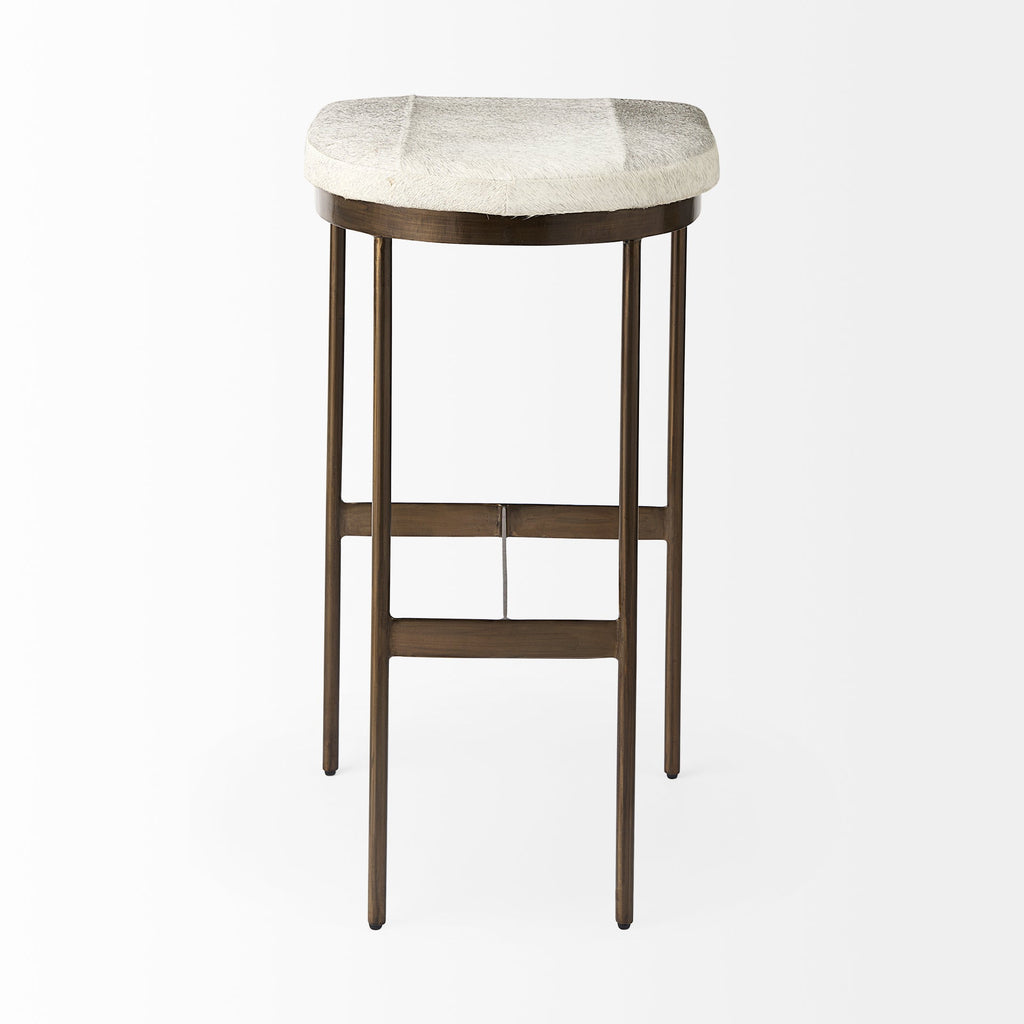 Millie Leather Seat Bar/Counter Stool