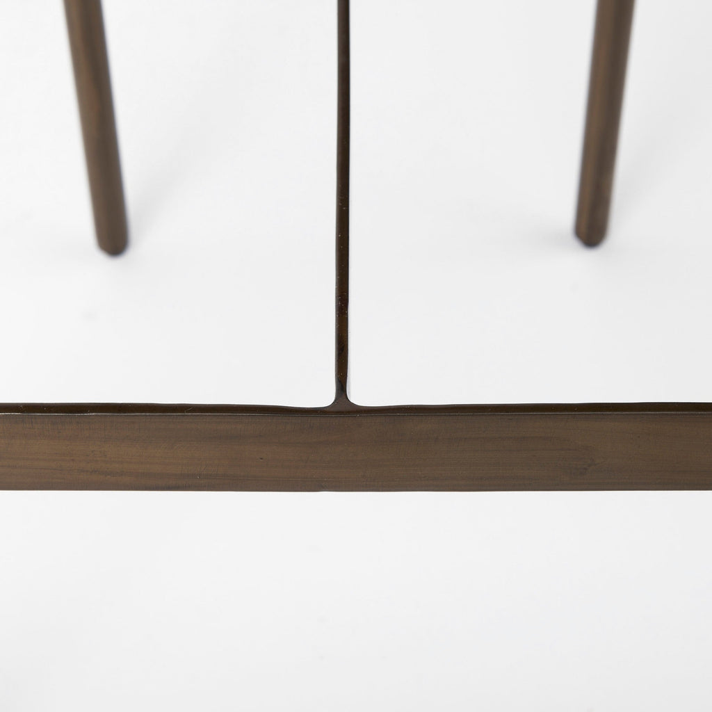 Millie Leather Seat Bar/Counter Stool