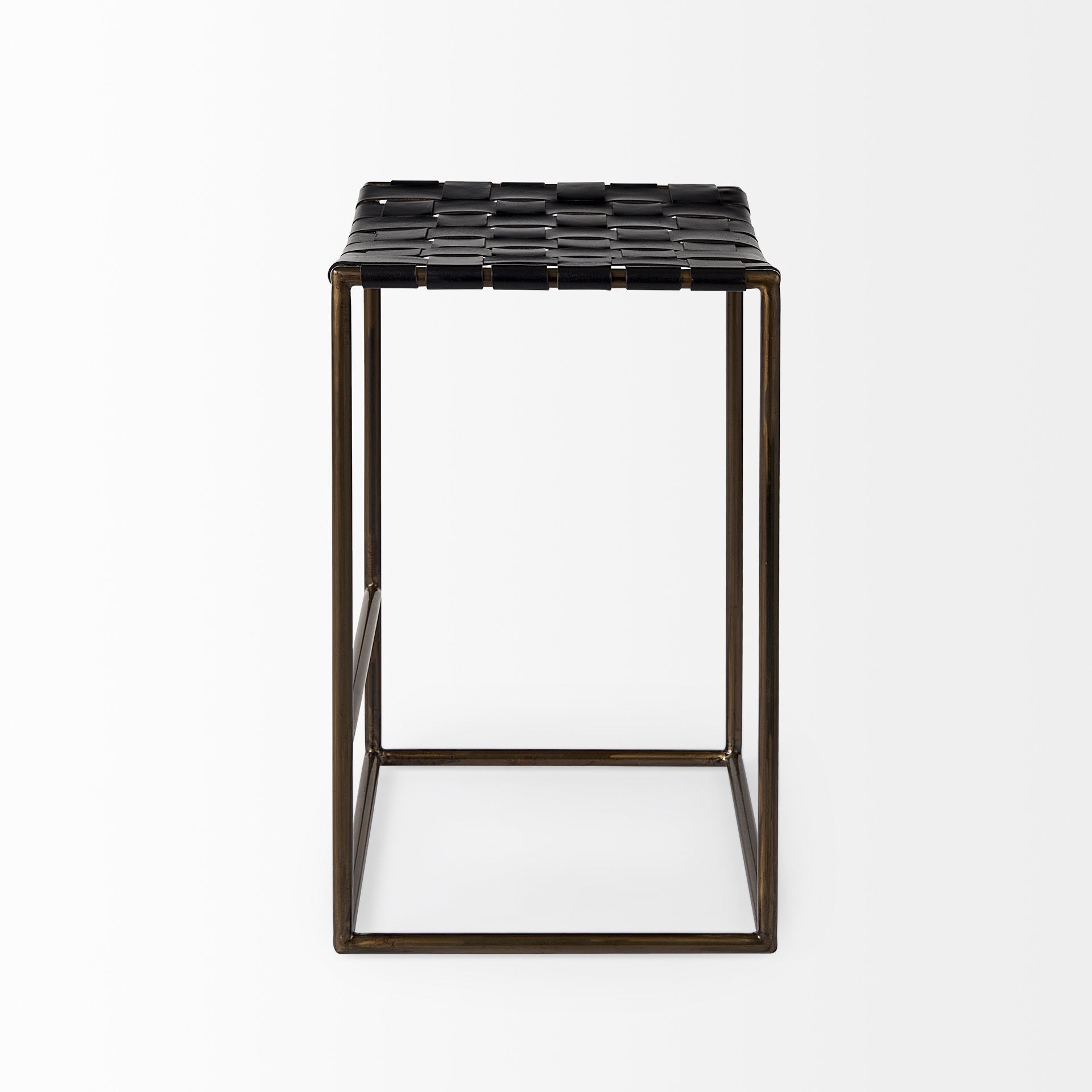 Clarissa Leather Seat Counter Stool