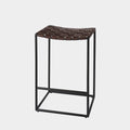 Clarissa Leather Seat Counter Stool