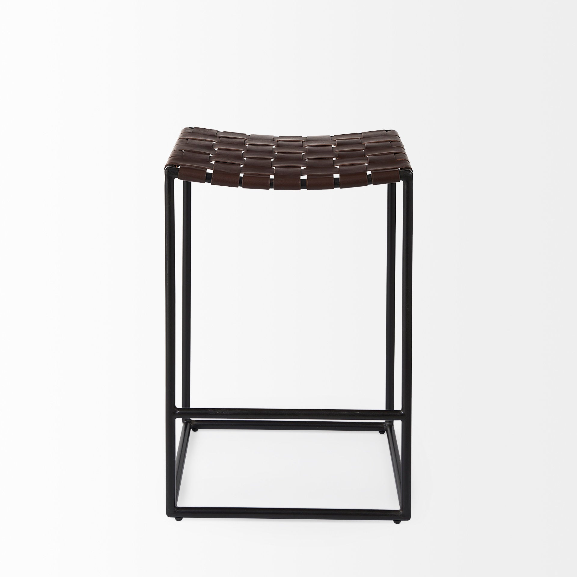 Clarissa Leather Seat Counter Stool