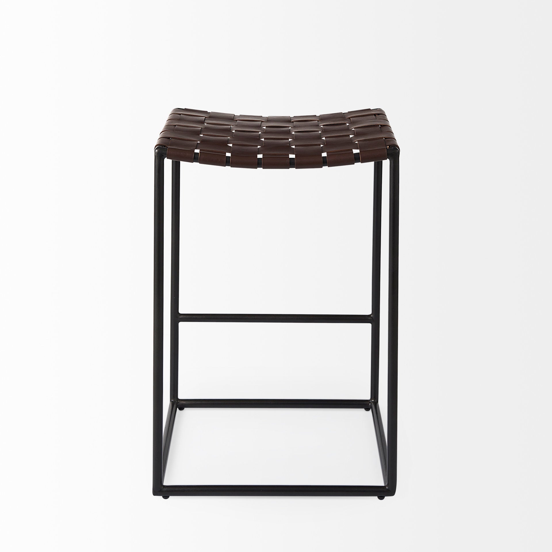 Clarissa Leather Seat Counter Stool