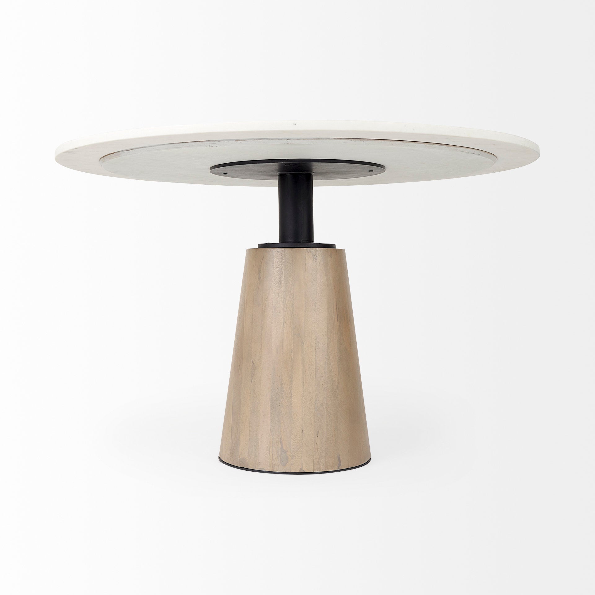 Maxwell 48" Round Marble Dining Table
