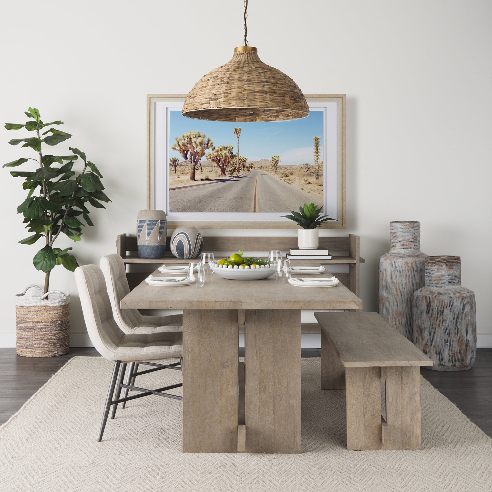 Aida 84" Dining Table