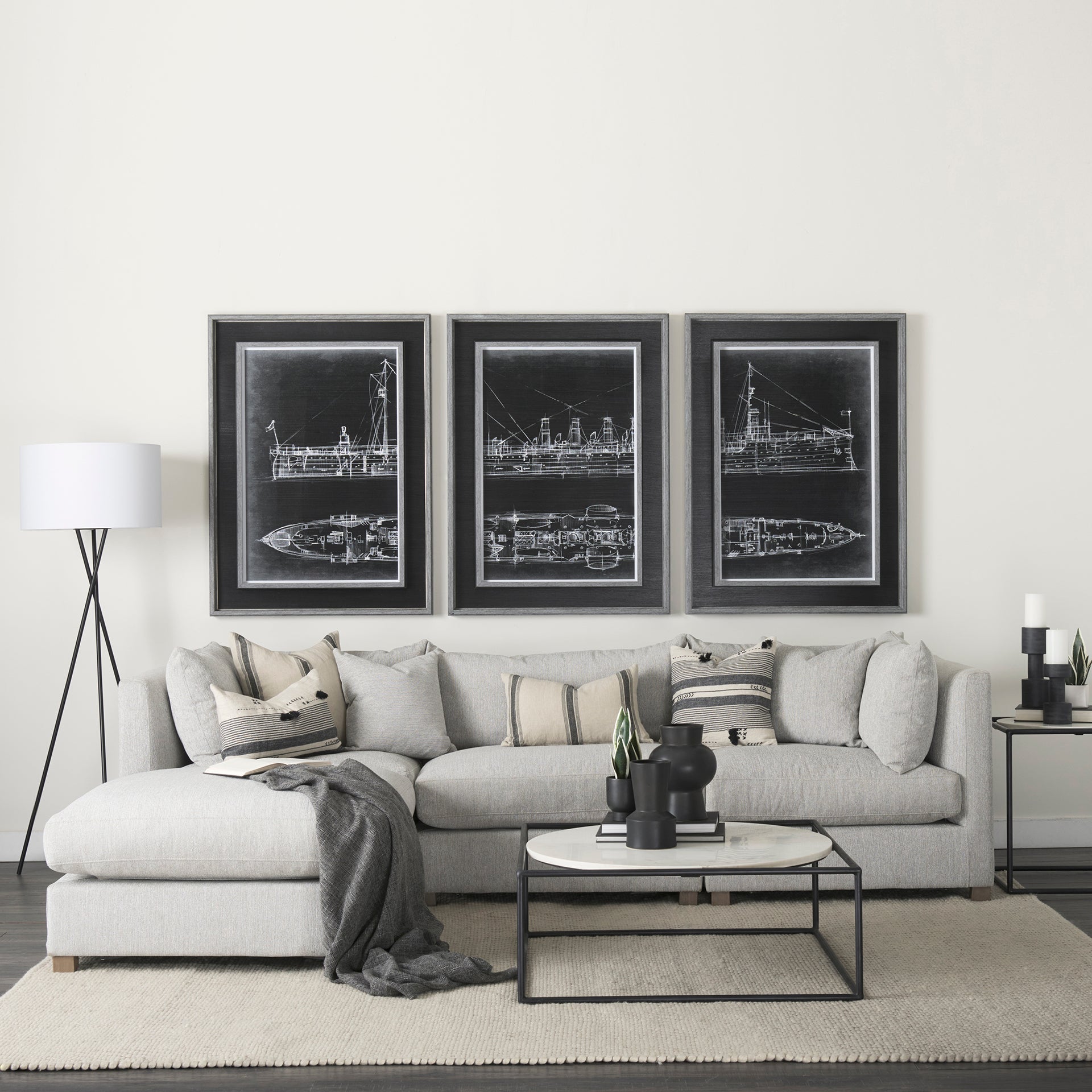 Valence 5 Piece (Incl. 1 ottoman) Modular Sofa Set