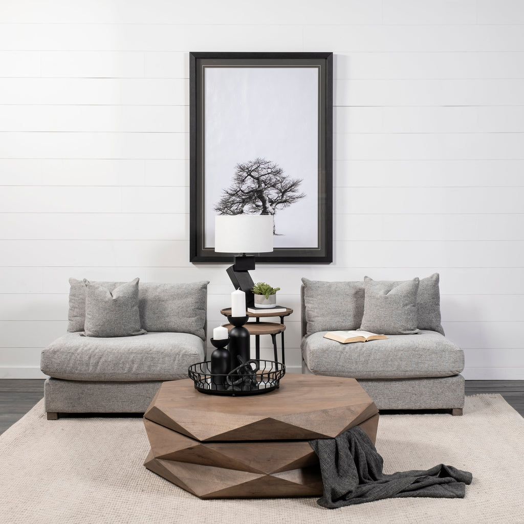 Valence 3 Piece (Incl. 1 ottoman) Modular Sofa Set