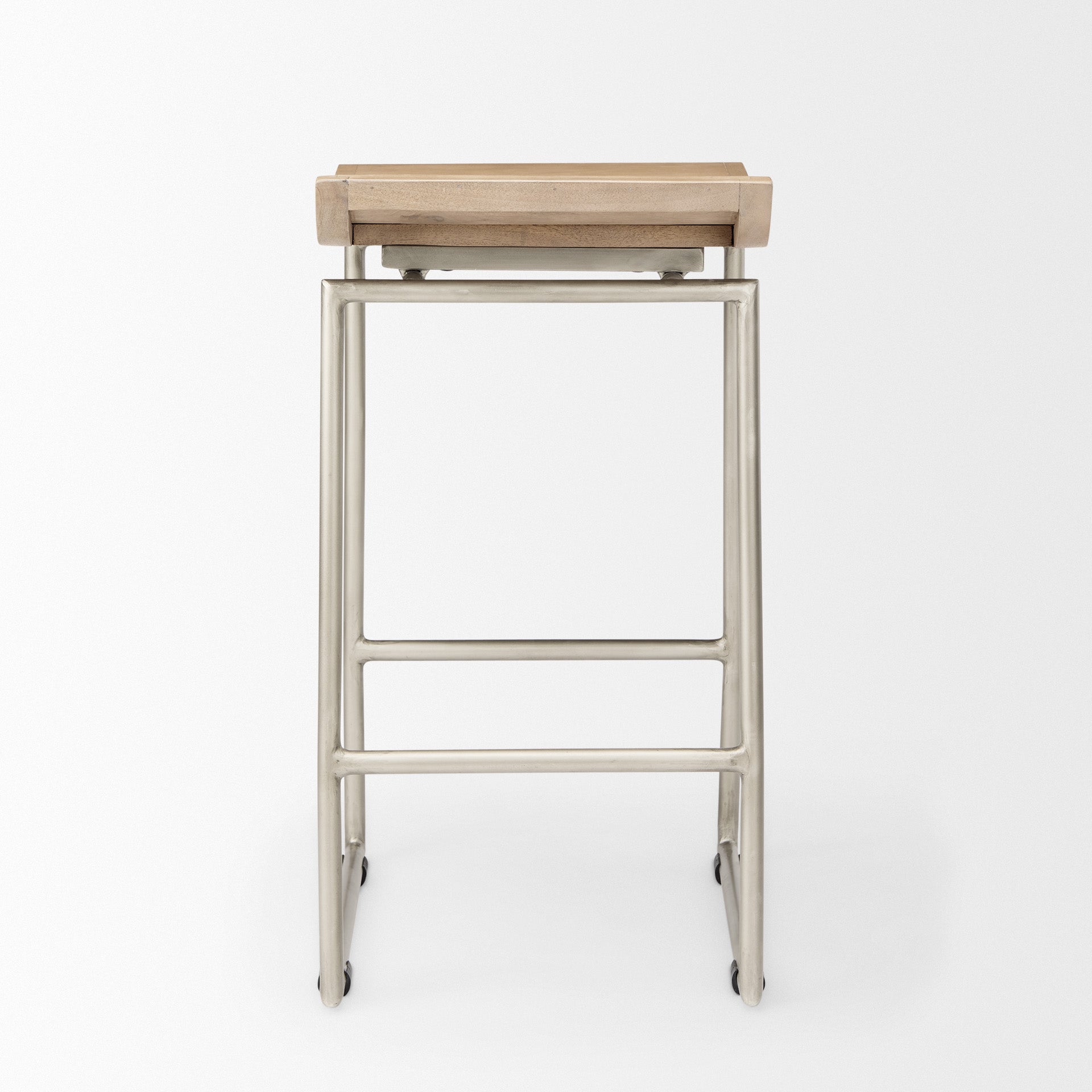 Givens Wood Seat Counter Stool