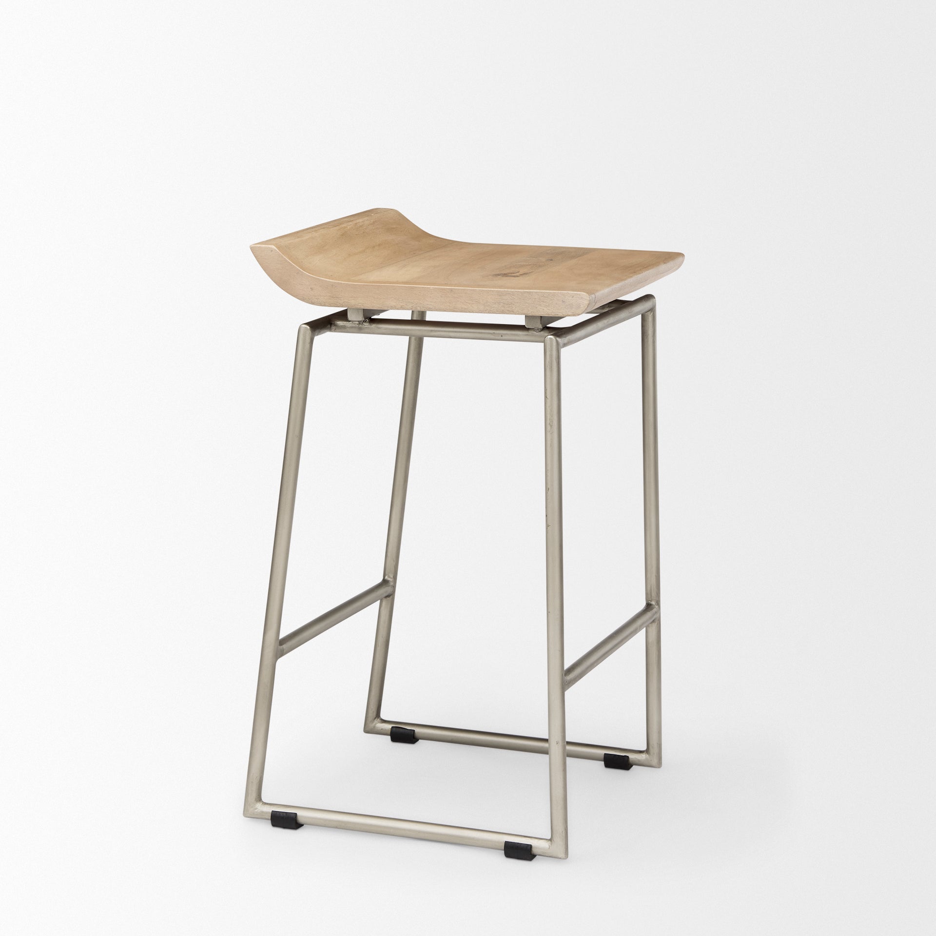 Givens Wood Seat Counter Stool