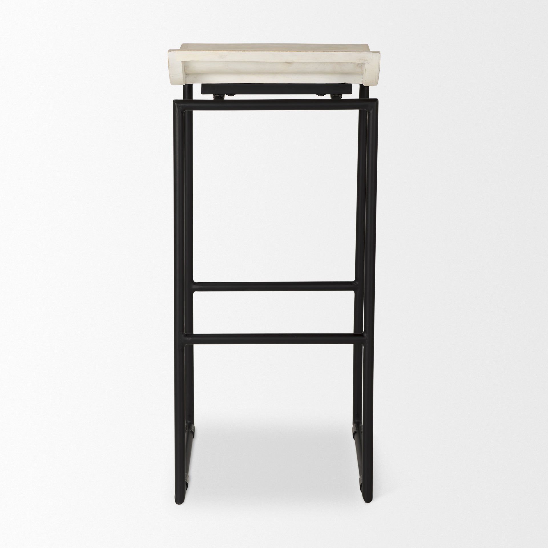 Givens Wood Seat Bar Stool