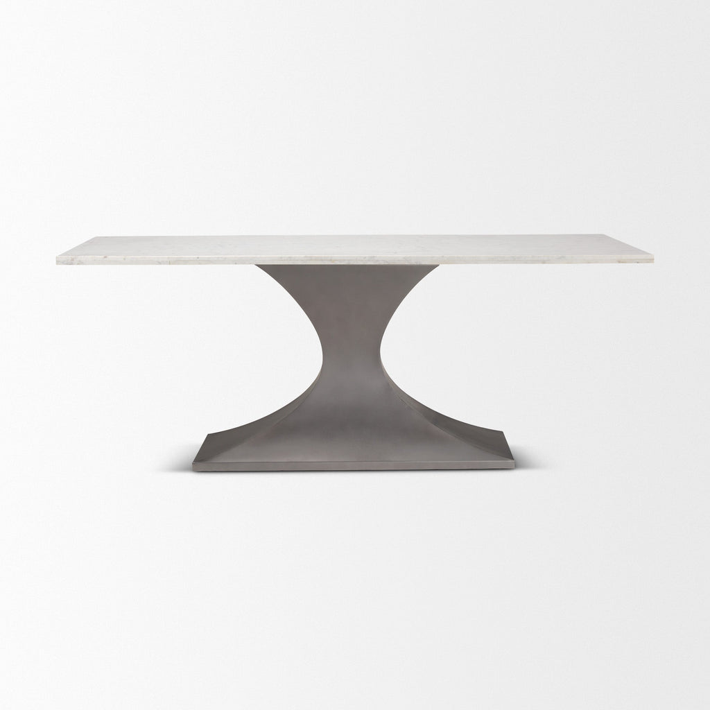 Maxton 79" Marble Dining Table