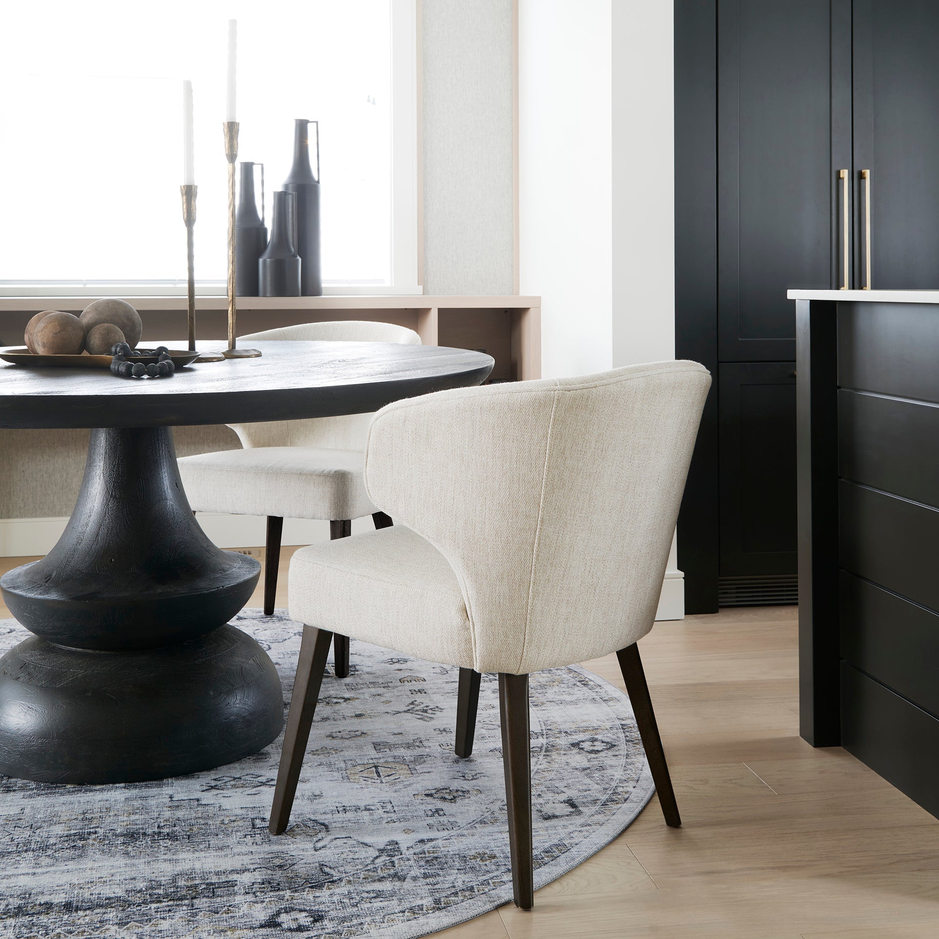 Niles Fabric Contract-Grade Dining Chair