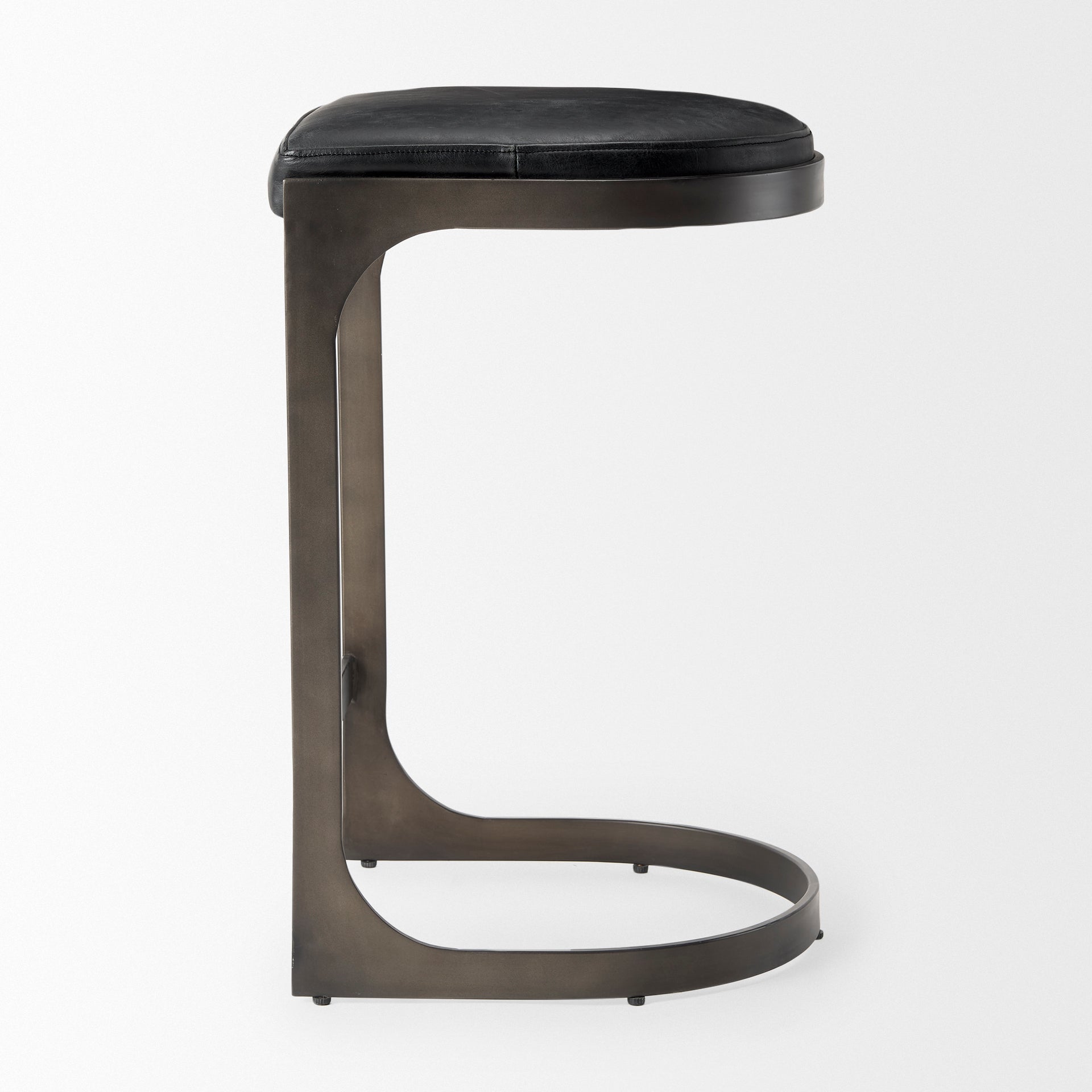 Tyson Suede Seat Counter Stool