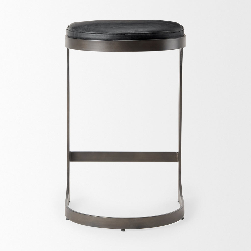 Tyson Suede Seat Counter Stool