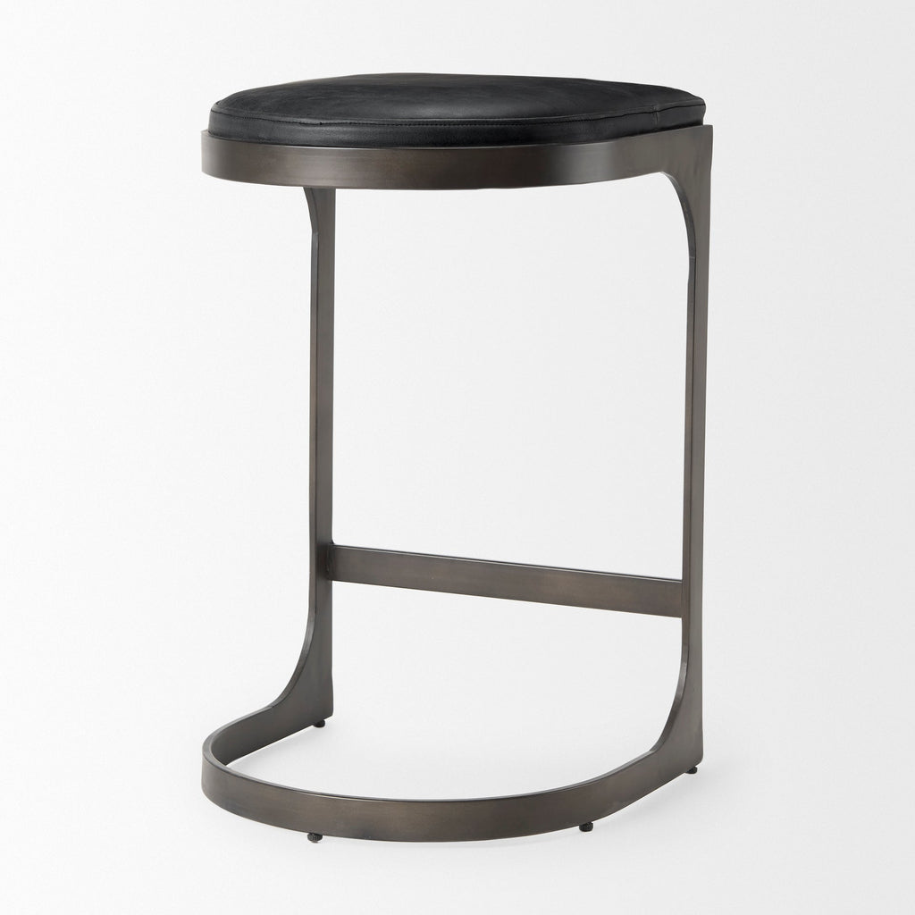 Tyson Suede Seat Counter Stool