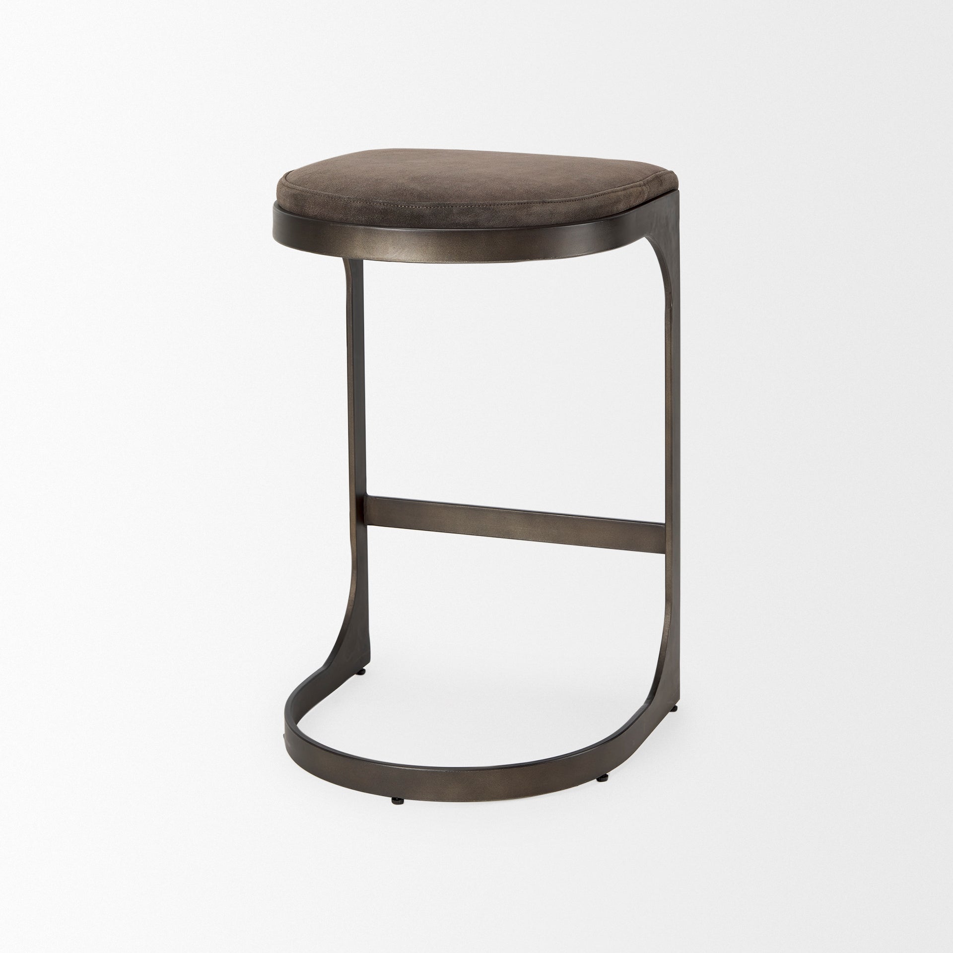Tyson Suede Seat Counter Stool