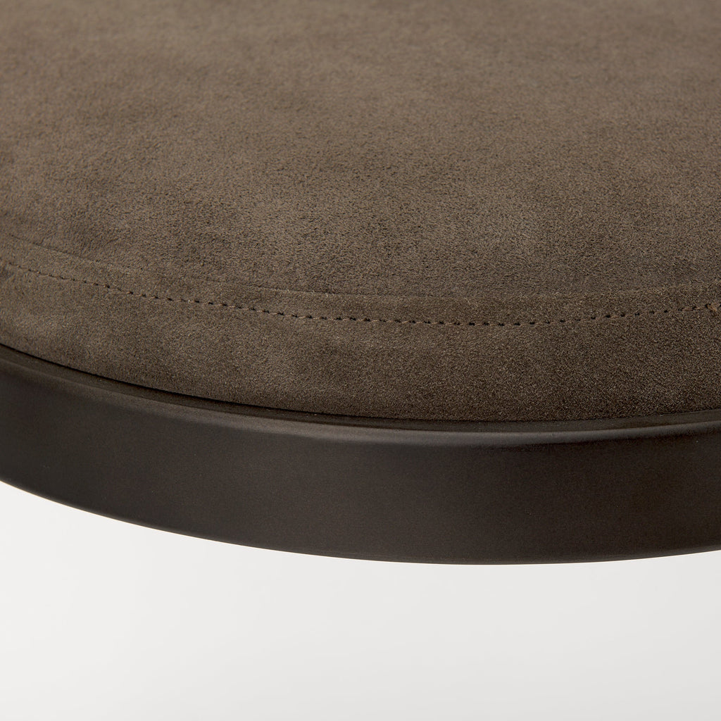 Tyson Suede Seat Bar Stool