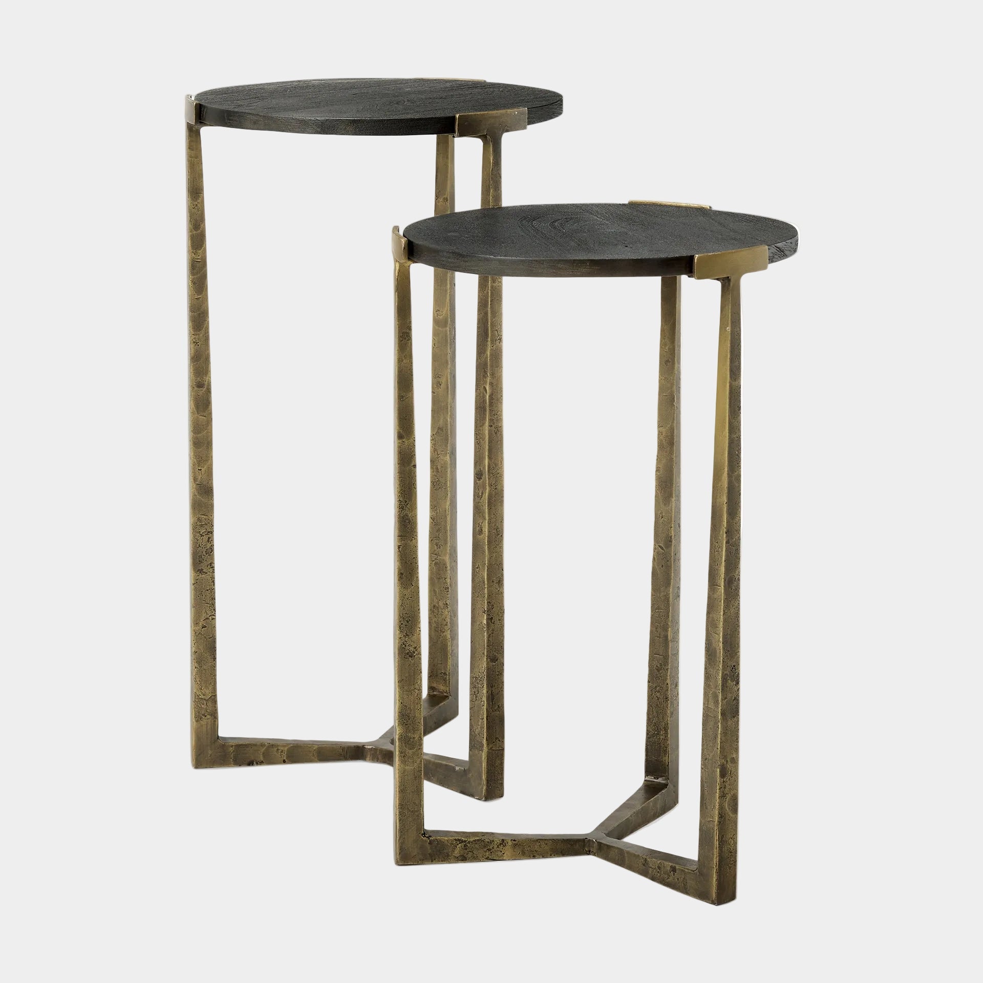 Atticus Wood Accent Table Set of 2